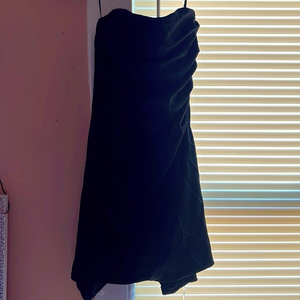 this is a short black dress from forever 21. it’s cute to wear in parties.
